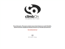 Tablet Screenshot of climbonproducts.com.pl